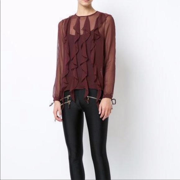 Thomas Wylde designer blouse Retail $410 - Picture 1 of 2